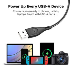 MyBat Pro USB - C Braided Charging Cable Bundle - 2 Pack - WhiteMyBat Pro