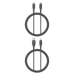 MyBat Pro USB - C Braided Charging Cable Bundle - 2 Pack - WhiteMyBat Pro