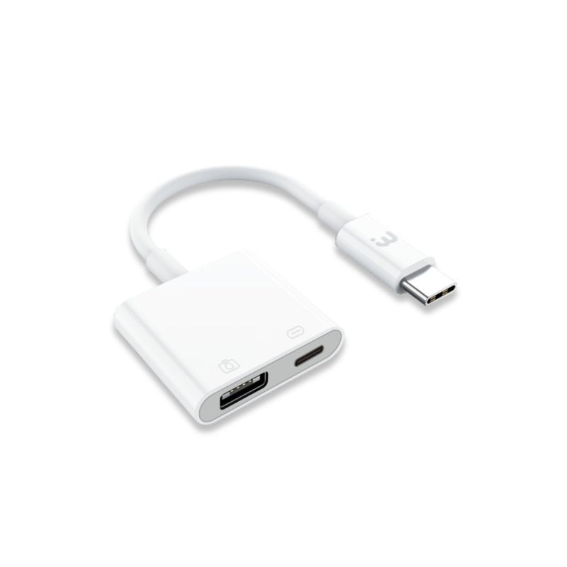 MyBat Pro USB - C OTG Adapter with Power - WhiteMyBat Pro