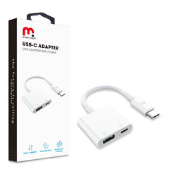 MyBat Pro USB - C OTG Adapter with Power - WhiteMyBat Pro