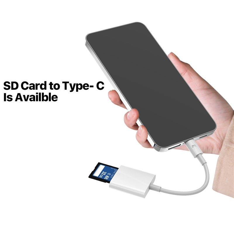 MyBat Pro USB - C to SD Card Reader - WhiteMyBat Pro
