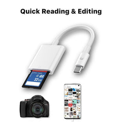 MyBat Pro USB - C to SD Card Reader - WhiteMyBat Pro