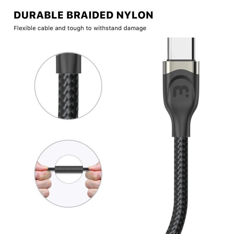 MyBat Pro USB - C to USB - C Braided Cable (L=3 FT)MyBat Pro