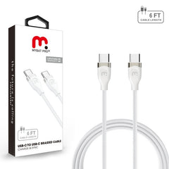 MyBat Pro USB - C to USB - C Braided Cable (L=6 FT)MyBat Pro