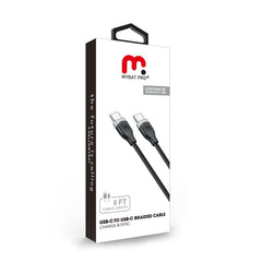 MyBat Pro USB - C to USB - C Braided Cable (L=6 FT)MyBat Pro