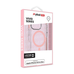 MyBat Pro Vivid Series w/ MagSafe Case for Apple iPhone 16 Pro Max - Black - MyBat Pro