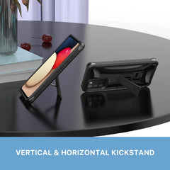 MyBat Pro Warrior Series Case for Samsung Galaxy A02s - Black