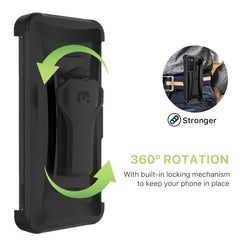 MyBat Pro Warrior Series Case for Samsung Galaxy A02s - Black