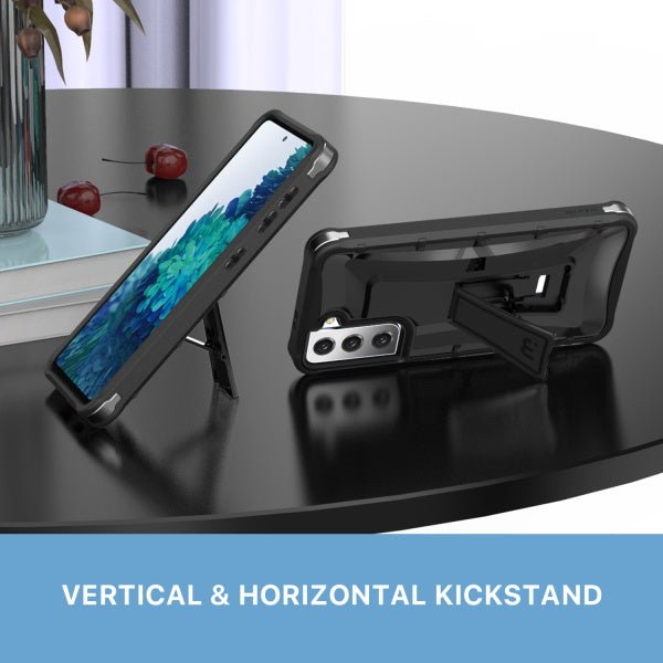 MyBat Pro Warrior Series Case for Samsung Galaxy S21 Plus - Blue