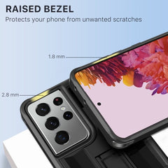 MyBat Pro Warrior Series Case for Samsung Galaxy S21 Ultra - Black