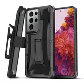 MyBat Pro Warrior Series Case for Samsung Galaxy S21 Ultra - Black