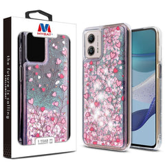 MyBat Quicksand Glitter Hybrid Protector Cover for Motorola Moto G 5G (2023)Moto G 5G 2023