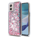MyBat Quicksand Glitter Hybrid Protector Cover for Motorola Moto G 5G (2023)Moto G 5G 2023