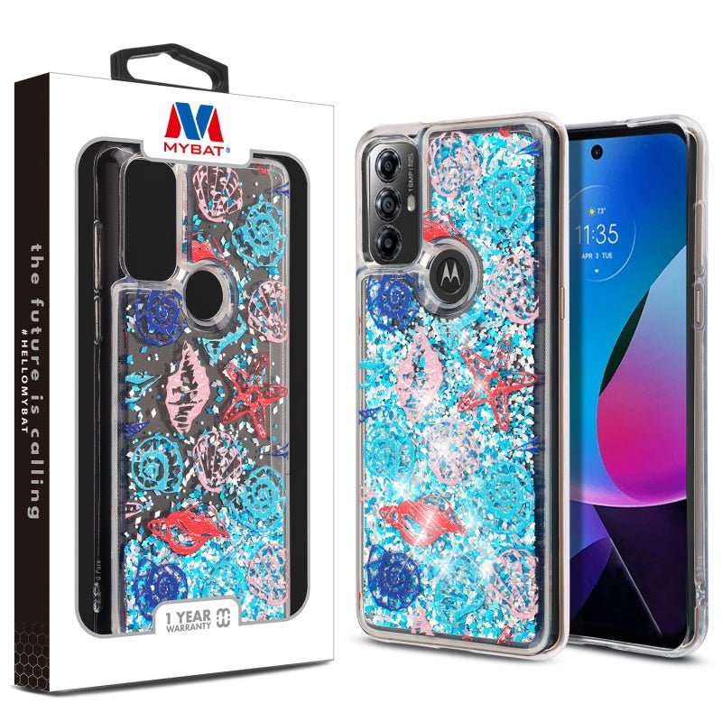 MyBat Quicksand Glitter Hybrid Protector Cover for Motorola Moto G Play (2023)Moto G Play 2023
