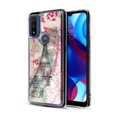 MyBat Quicksand Glitter Hybrid Protector Cover for Motorola Moto G Pure / Moto G Power (2022)Moto G Pure