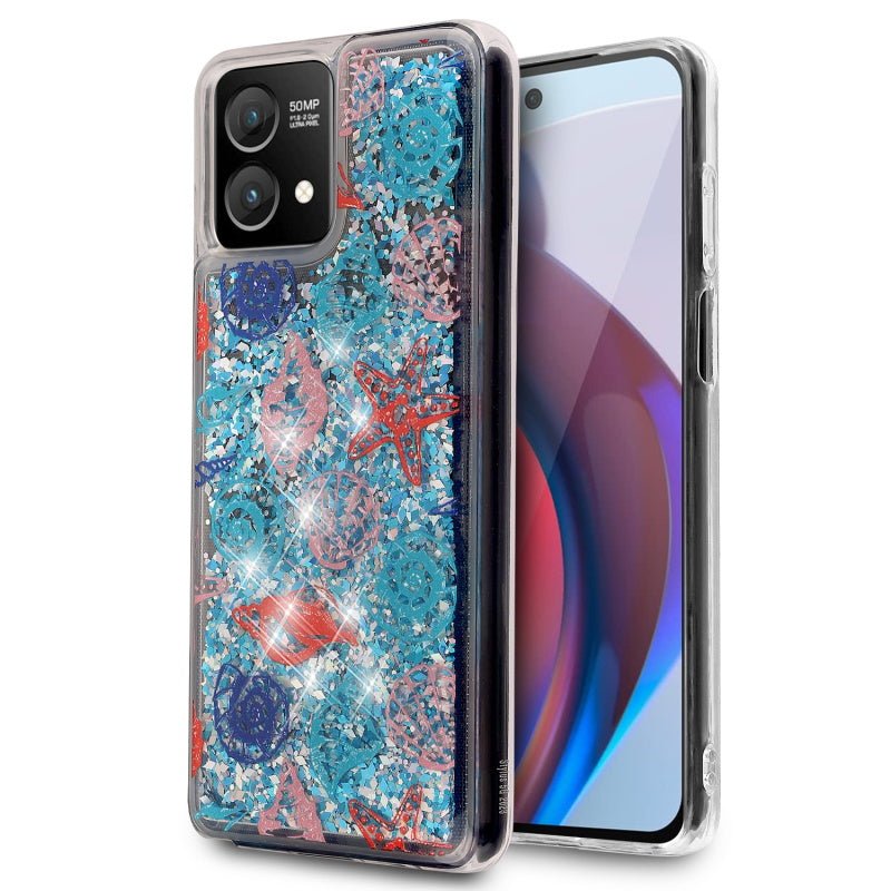 MyBat Quicksand Glitter Hybrid Protector Cover for Motorola Moto G Stylus 5G (2023)Moto G Stylus 5G 2023