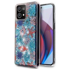 MyBat Quicksand Glitter Hybrid Protector Cover for Motorola Moto G Stylus 5G (2023)Moto G Stylus 5G 2023