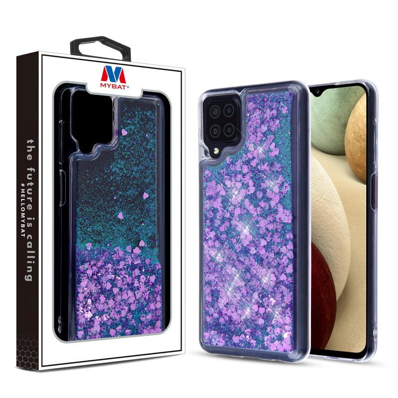 MyBat Quicksand Glitter Hybrid Protector Cover for Samsung Galaxy A12 5GGalaxy A12 5G
