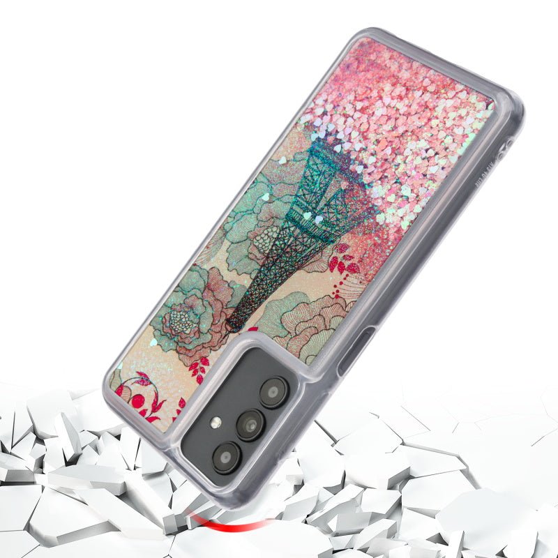 MyBat Quicksand Glitter Hybrid Protector Cover for Samsung Galaxy A13 5G / Galaxy A13 (4G)Galaxy A13 5G