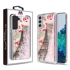 MyBat Quicksand Glitter Hybrid Protector Cover for Samsung Galaxy S21 PlusGalaxy S21+