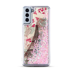 MyBat Quicksand Glitter Hybrid Protector Cover for Samsung Galaxy S21 PlusGalaxy S21+