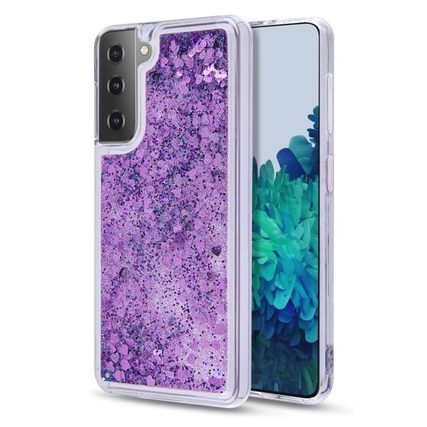 MyBat Quicksand Glitter Hybrid Protector Cover for Samsung Galaxy S21 PlusGalaxy S21+