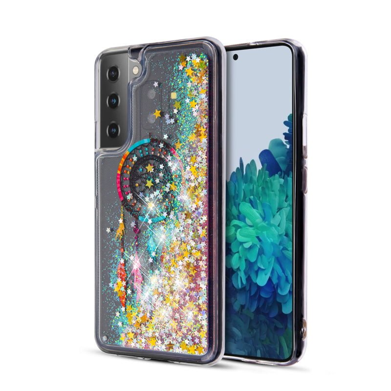 MyBat Quicksand Glitter Hybrid Protector Cover for Samsung Galaxy S22Galaxy S22