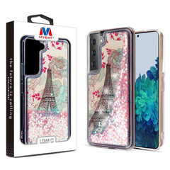 MyBat Quicksand Glitter Hybrid Protector Cover for Samsung Galaxy S22 PlusGalaxy S22+