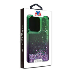 MyBat Quicksand Glitter with Diamonds Protector Cover for Apple iPhone 15 Pro (6.1)iPhone 15 Pro