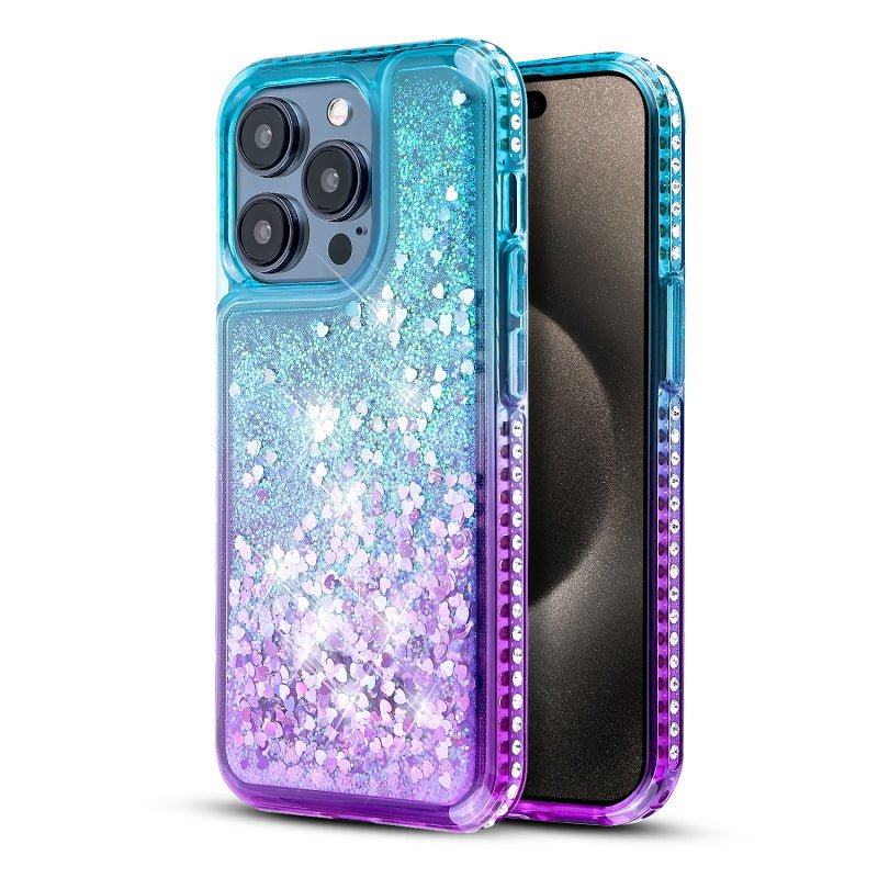 iPhone 15 Pro Max Case - Liquid Glitter