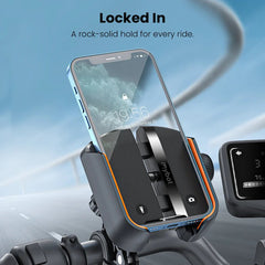 MyBat RideLock Motorcycle Phone Mount and Phone Holder for BikesMyBat Pro