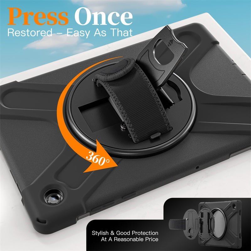 MyBat Rotatable Stand Protector Case (with Wristband) for Samsung Galaxy Tab A11+ 5GMyBat Pro