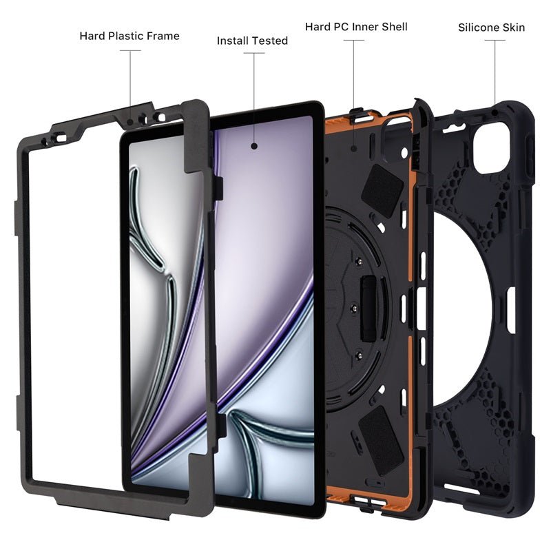 MyBat Rotatable Stand Protector Cover (with Wristband) for Apple iPad Air 13 (2024)iPad Air 13 2024