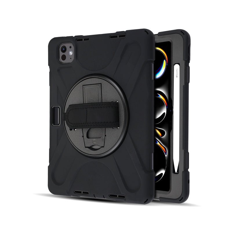 MyBat Rotatable Stand Protector Cover (with Wristband) for Apple iPad Pro 11 (2024)iPad Pro 11 2024
