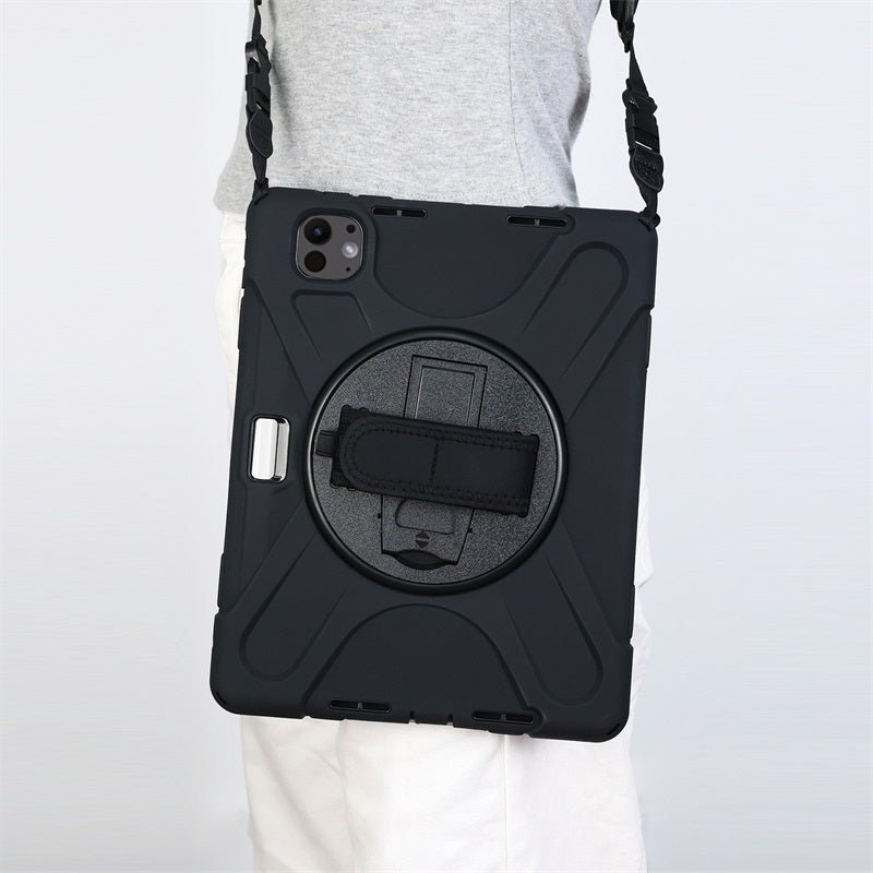 MyBat Rotatable Stand Protector Cover (with Wristband) for Apple iPad Pro 13 (2024)iPad Pro 13 2024