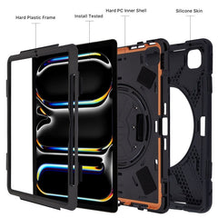 MyBat Rotatable Stand Protector Cover (with Wristband) for Apple iPad Pro 13 (2024)iPad Pro 13 2024