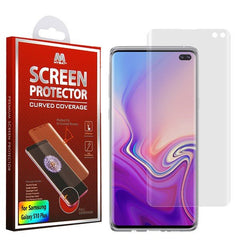 MyBat Screen Protector (with Curved Coverage) for Samsung Galaxy S10 plus - ClearMyBat Pro