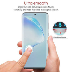 MyBat Screen Protector (with Curved Coverage) for Samsung Galaxy S20 PLUS (6.7) / Galaxy S20 Plus 5G - ClearMyBat Pro