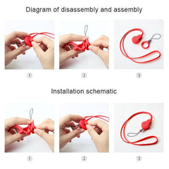 MyBat Slim Frosty Protective Case (with Yellow Lanyard) for Apple iPhone XR - Semi Transparent White Frosted / Yellow