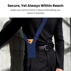 MyBat SlipSling Crossbody Phone Sleeve - Carbon BlackMyBat Pro