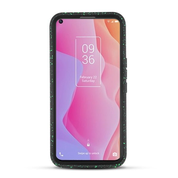 MyBat Splash Hybrid Case for TCL 10 5G UW T - mobile Revvl (non 5G)non 5G