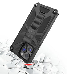 MyBat Pro Sturdy Hybrid Protector Cover (with Stand) for Apple iPhone 14 Pro (6.1) - Black / BlackiPhone 14 Pro