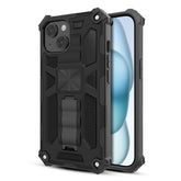 MyBat Pro Sturdy Hybrid Protector Cover (with Stand) for Apple iPhone 15 (6.1)iPhone 15