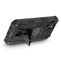 MyBat Pro Sturdy Hybrid Protector Cover (with Stand) for Apple iPhone 15 (6.1)iPhone 15