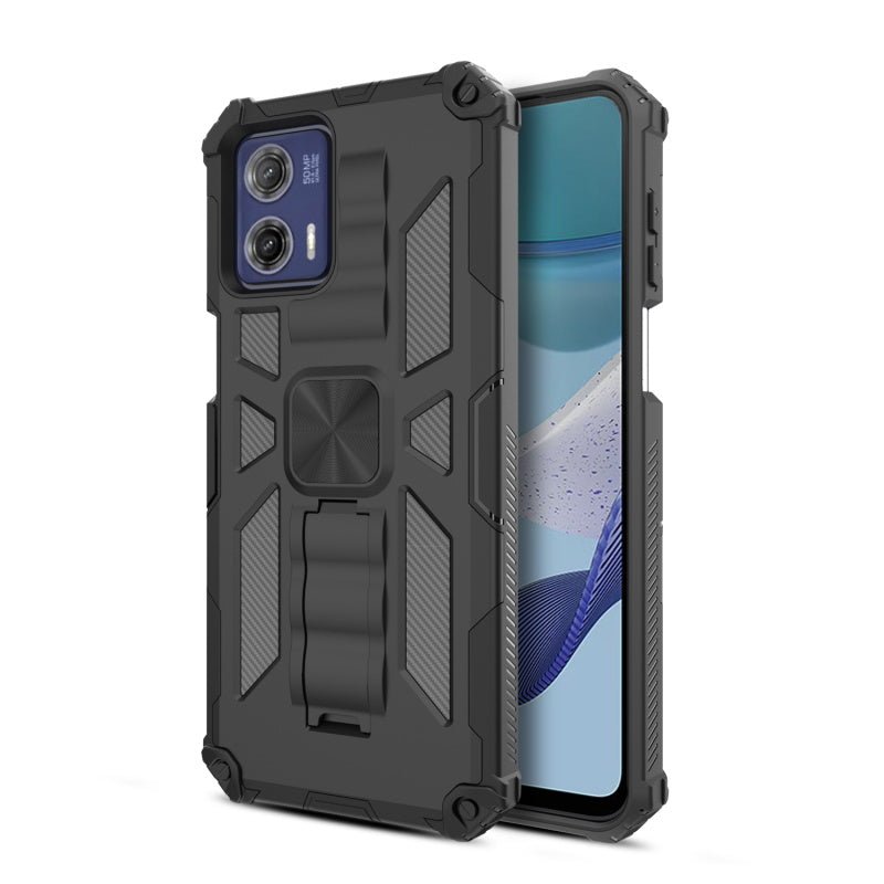 MyBat Pro Sturdy Hybrid Protector Cover (with Stand) for Motorola Moto G 5G (2023)Moto G 5G 2023