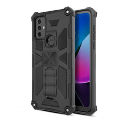 MyBat Pro Sturdy Hybrid Protector Cover (with Stand) for Motorola Moto G Play (2023)Moto G Play 2023