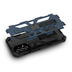 MyBat Sturdy Hybrid Protector Cover (with Stand) for Samsung Galaxy A23 5G - Red / Black