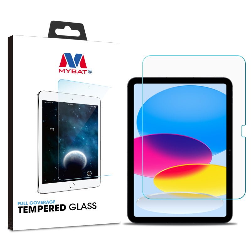 MyBat Tempered Glass Screen Protector (2.5D) for Apple iPad 10.9 (2022) / iPad 11 (2025) - ClearMyBat Pro