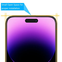 MyBat Tempered Glass Screen Protector (2.5D) for Apple iPhone 14 Pro (6.1) - ClearMyBat Pro