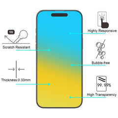 MyBat Tempered Glass Screen Protector (2.5D) for Apple iPhone 16 Pro Max